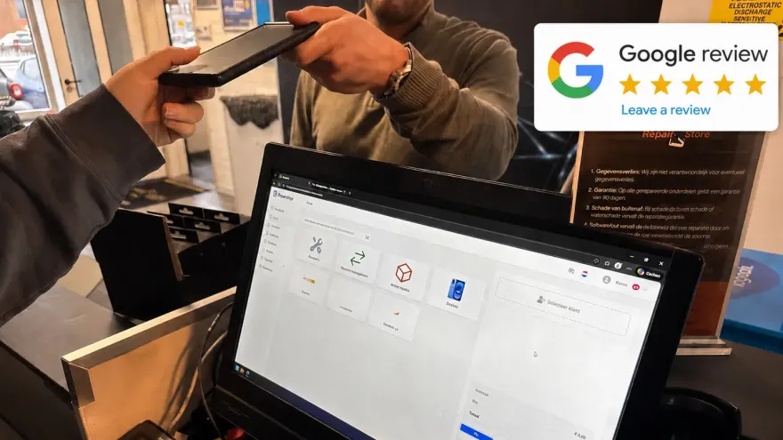 Reviewflow na reparatie: automatisch meer Google reviews verzamelen